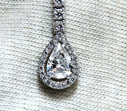 Cluster Bolo Necklace Sapphire Diamonds 18kt Gold GIA Certified 17.30ct 12349 *v