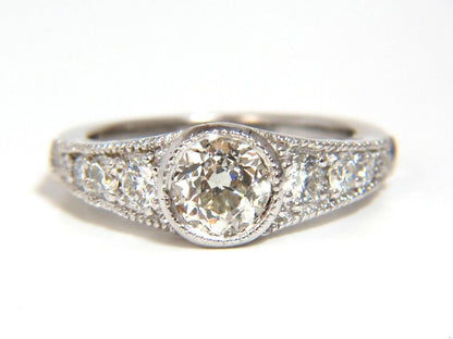 .95ct Gypsy Set Natural Diamonds Ring 14kt. 10025 *v