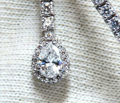 Cluster Bolo Necklace Sapphire Diamonds 18kt Gold GIA Certified 17.30ct 12349 *v