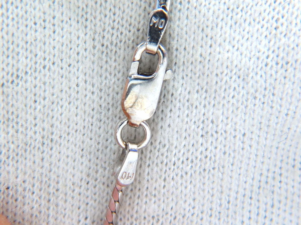 1.02 Carat Fancy Color Natural Yellow Brown Diamond Circle Eternity Necklace *v