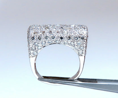 2.54ct Natural Diamonds Fold Over Ring 18kt Gold Fine Deco Bead Set Pave*v