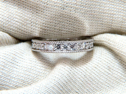 GIA Certified 1.86ct Natural Sapphire Diamonds Ring & matching eternity band *v