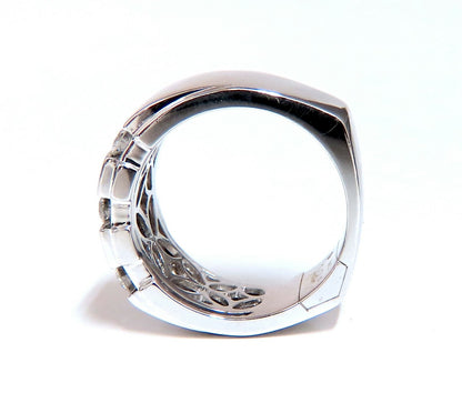 1.05ct Natural Round cut Diamonds mens band 14kt Channel (9) Comfort Fit *v