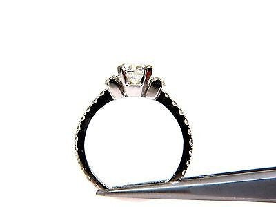 GIA Certified 1.01ct natural diamond ring platinum 10014 *v