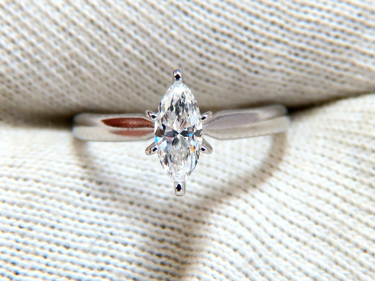 .52ct Natural Marquise Diamond Solitaire Engagement Ring 14Kt *v