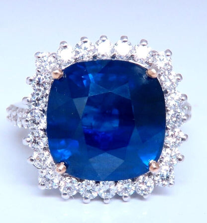 Natural Sapphire Diamonds Ring 15.94ct 18kt. GIA Certified 12233 *v