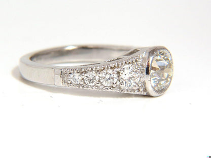 .95ct Gypsy Set Natural Diamonds Ring 14kt. 10025 *v