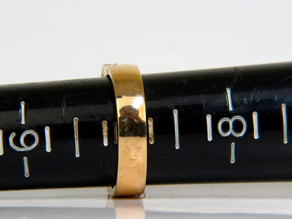 1.23CT NATURAL DIAMONDS BAND RING H/VS CLASSIC 3 ROWS 14KT GOLD *v