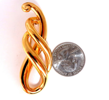 Curling Iconic Pin 14kt *v