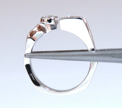 GIA Certified .93ct Natural Diamond Ring Mens Deco Prime 14kt *v