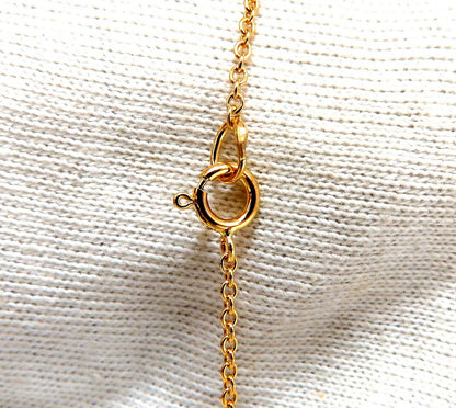 1ct Diamonds Heart Patterned Necklace 14 Karat *v