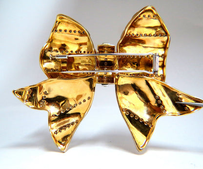4.00ct Diamonds Large Sized Ribbon Pin 3D *v