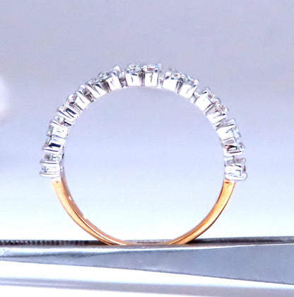 .75ct Natural Baguette & Round Diamonds Bank 18kt gold Flat 12290 *v