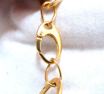 110ct Natural Topaz 14kt gold Necklace *v