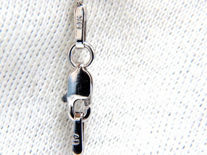 1.40ct natural diamonds double heart pendant 14kt 10658 *v