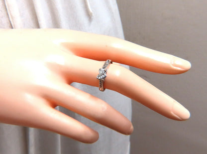 .60ct Natural Diamonds Princess & Round Raised Cluster Ring 14kt *v