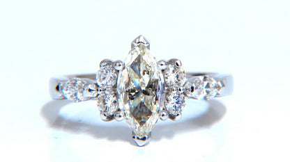 GIA Certified .72ct Natural Marquise Diamond 14kt *v