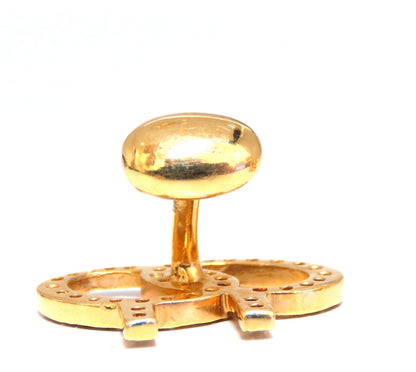 1.10ct doubletree diamond cufflinks 14kt memorabilia *v