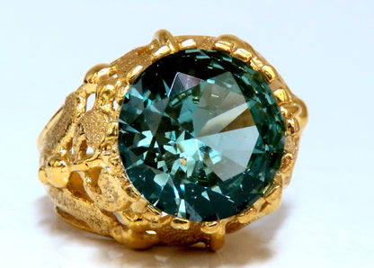 GIA Certified 6.08ct Lab Spinel Ring 14kt *v