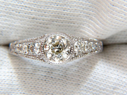 .95ct Gypsy Set Natural Diamonds Ring 14kt. 10025 *v