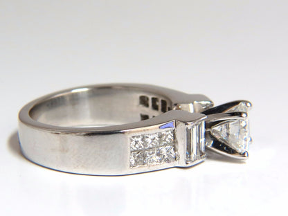 GIA Certified 1.02ct & 1.10ct natural round diamond ring e/vs2 18kt*v