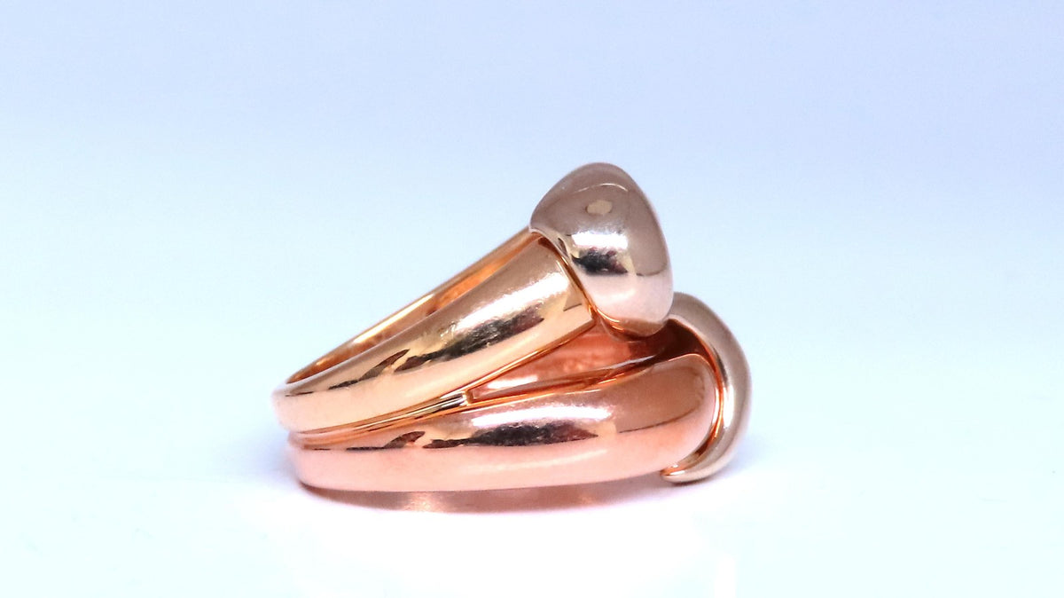 Mod Wrap Love Crest Ring 18kt Gold 12543 *v