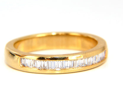 1.00ct Band & Insert Natural Diamonds X Ring 14kt *v