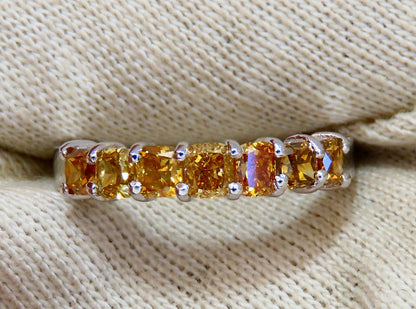 GIA Certified .50ct Natural Marquise & Fancy Color Diamonds Ring *v