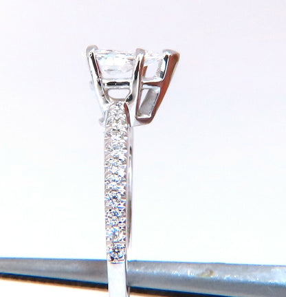 GIA Certified .54ct Natural Pear Shaped Diamond Ring 14kt *v