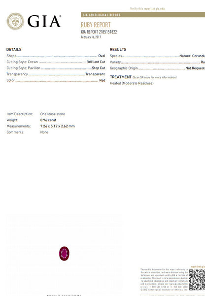 GIA Certified 3.77ct Natural Heat Ruby Diamond Cluster Earrings 14kt *v