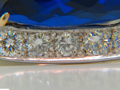 20.45ct GIA Certified Magnificent Natural Tanzanite Ring 18kt Gold 10038 *v