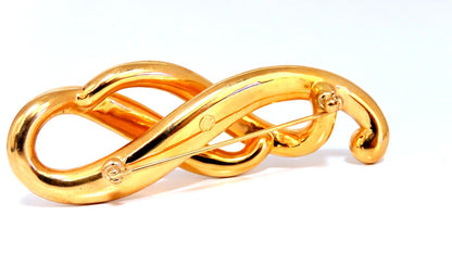 Curling Iconic Pin 14kt *v