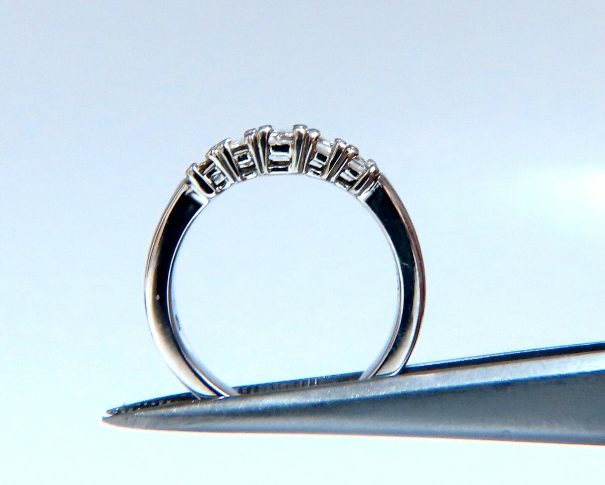 1ct Natural Diamond Baguette Ring 14kt H/Vs *v