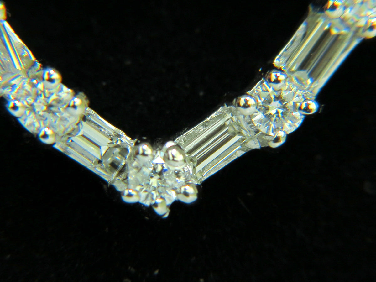 1.10CT DIAMONDS HEART PENDANT 14kt G VS 19'' 20X18MM *v