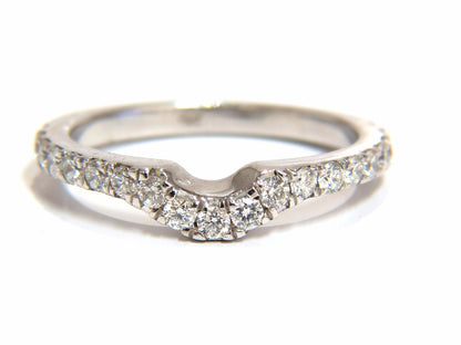 GIA Certified .70ct & 1.00ct round natural diamond ring & Matching band 18kt *v