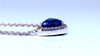 2.15ct Tanzanite Necklace 14kt Gold Trillian 18 inch Necklace