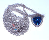 2.15ct Tanzanite Necklace 14kt Gold Trillian 18 inch Necklace
