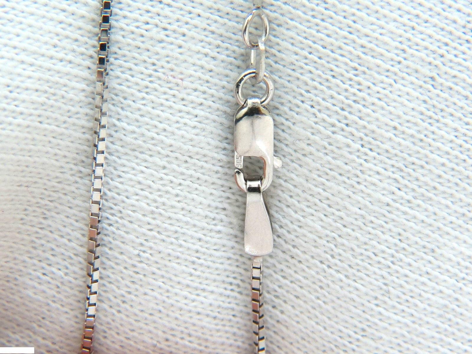 .60CT CIRCLE DANGLES BUBBLES NATURAL DIAMONDS PENDANT F/VS 14KT 10041