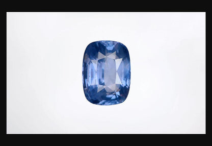 GIA Certified Natural 8.05ct Burma No Heat Sapphire Ring 18kt 95548