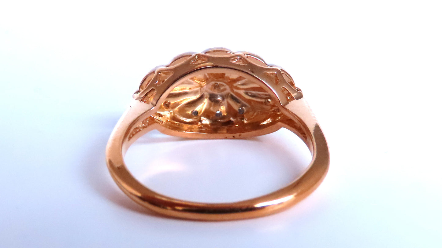 .04ct Restored European Vintage Ring 14kt Gold 41147