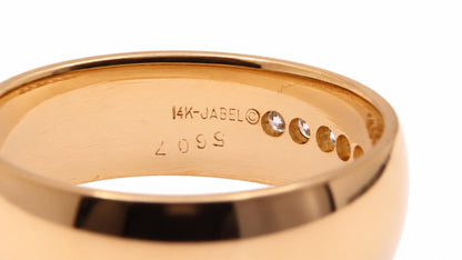 Mens .20ct Natural Round Diamonds Channel Row Band 14kt Gold Durable 95569