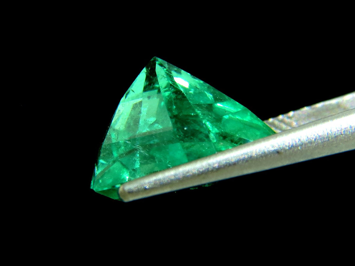 GIA Certified 10.16ct Natural Colombian Green Emerald Square Cut Prime Vivid *v