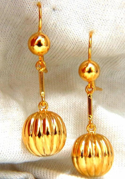 18 Karat Watermelon Dangle Earrings 14447**