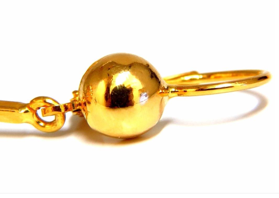 18 Karat Watermelon Dangle Earrings 14447**