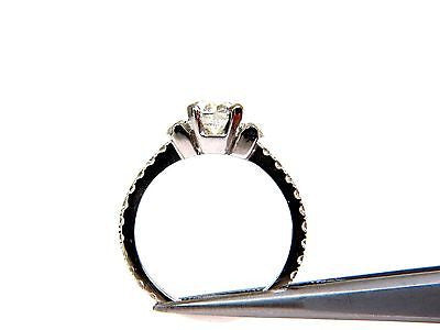 GIA Certified 1.01ct natural diamond ring platinum 10014