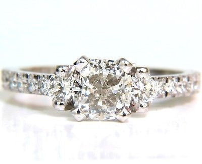 GIA Certified 1.01ct natural diamond ring platinum 10014