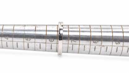 Classic 4 Natural Diamonds Band .30ct Platinum Ring 95565
