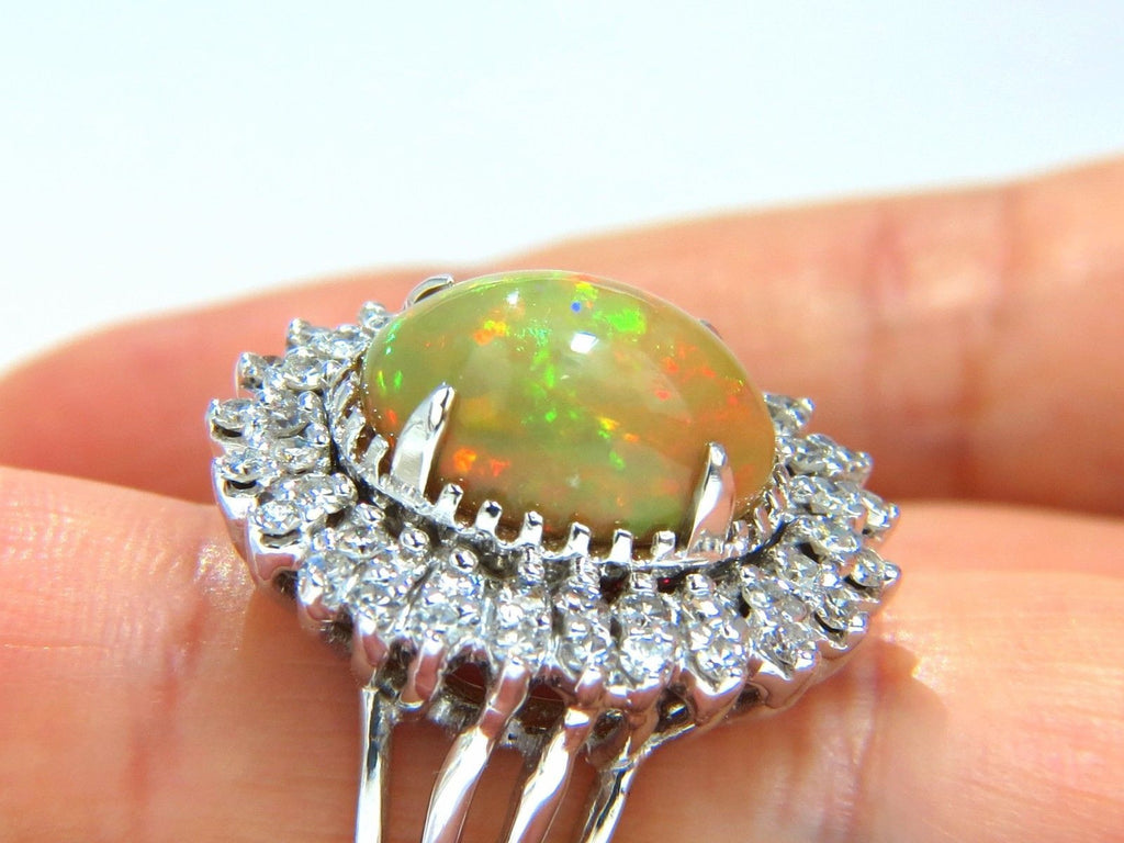 Cocktail opal clearance ring