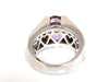 GIA 8.50ct natural no heat sapphire diamond ring 14kt. unheated purple pink $36K
