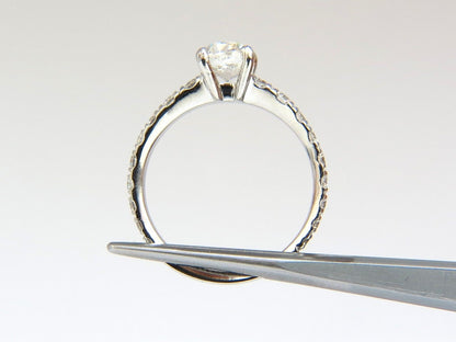 GIA 1.71ct. Cushion cut diamond ring platinum i/vs
